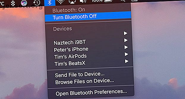 Désactiver Bluetooth Mac