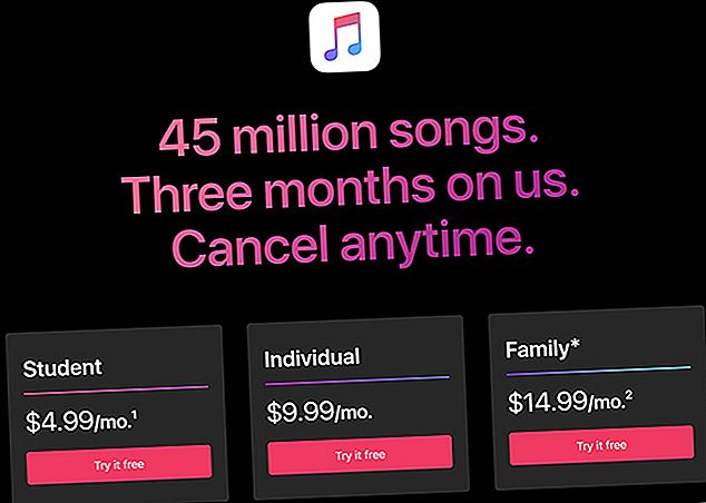 options d'abonnement Apple Music