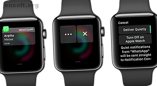 Apple Watch Désactiver les notifications