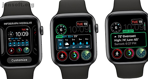 Apple Watch Personnaliser Complications