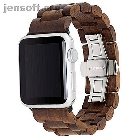 Bracelet Apple Watch en bois dur