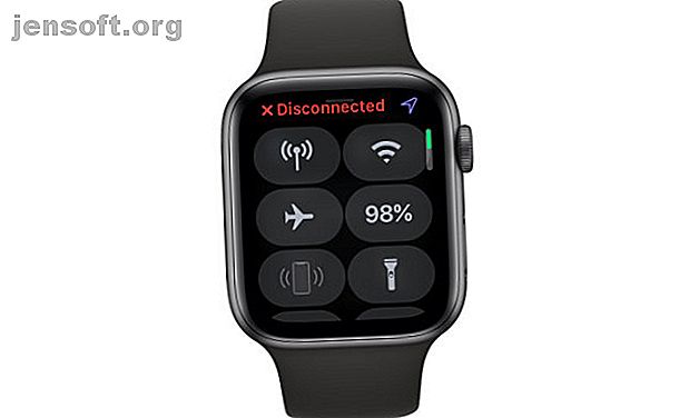 Apple Watch déconnecté