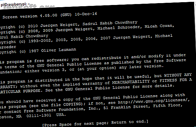 Introduction au terminal écran GNU Licence