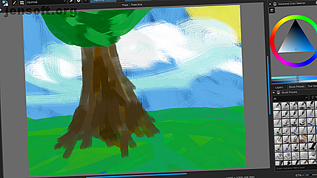 Application de peinture Krita pour le bureau KDE Plasma