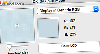 ¿Necesitas encontrar el color perfecto en tu Mac?  Pruebe estas aplicaciones de selección de color macOS para identificar, guardar, formatear y copiar colores fácilmente.