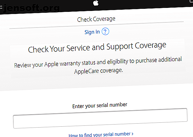 Couverture de garantie Apple Check