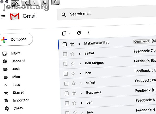 Aimez-vous Gmail et souhaitez-vous l'utiliser sur le bureau de votre Mac?  Ces applications apportent l'interface familière de Gmail à votre Mac.