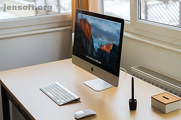 iMac sur le bureau