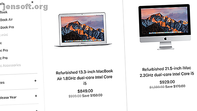 Achetez des macs remis à neuf sur l'Apple Store officiel