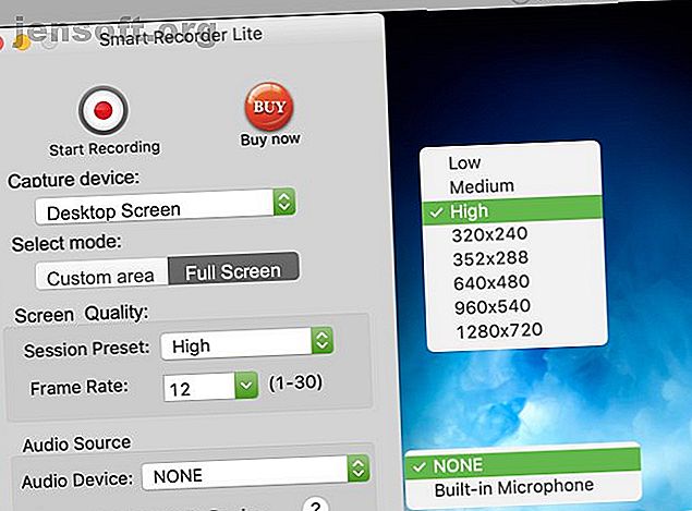 Smart Recorder Lite Nouvel enregistrement d'écran et options