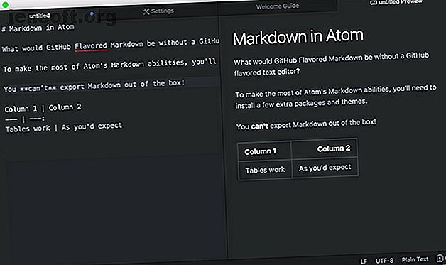 Atom éditeur de texte sur Mac