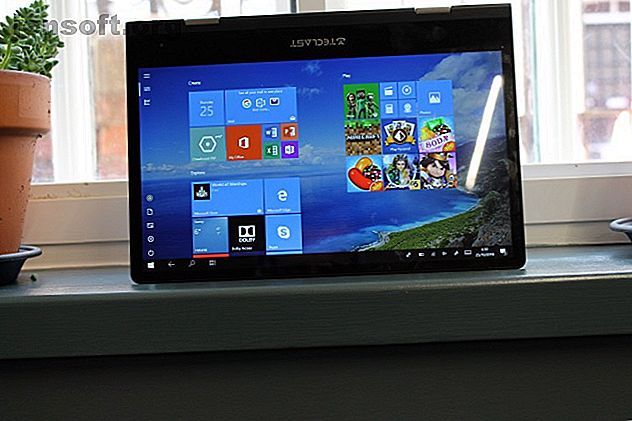 Teclast F5 Mode tablette sur étagère à fenêtre