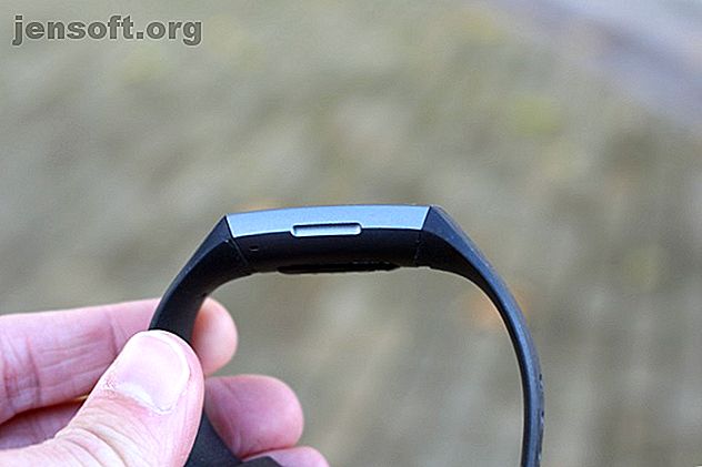 Bouton inductif sur le Fitbit Charge 3