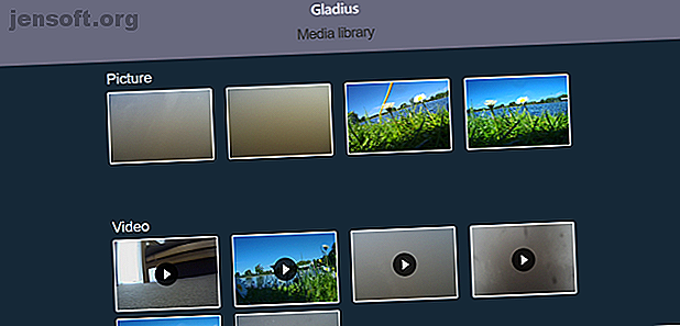 Interface Web Gladius Mini Media