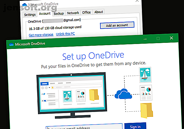 OneDrive Ajouter un nouveau compte Windows