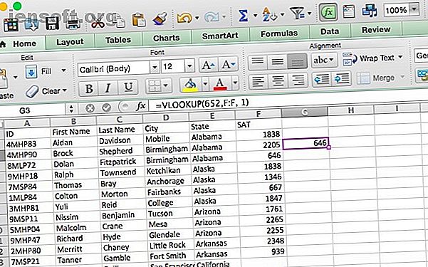 Det er ikke altid nemt at søge i et stort Excel-regneark.  Brug opslagformler til at spare tid og søge regneark effektivt.