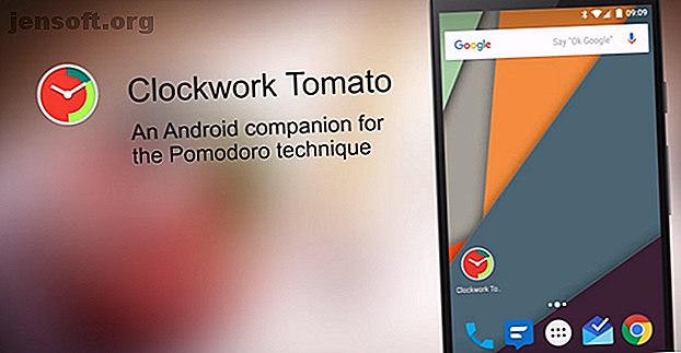 Clockwork Tomato est une application gratuite de Pomodoro Timer pour Android