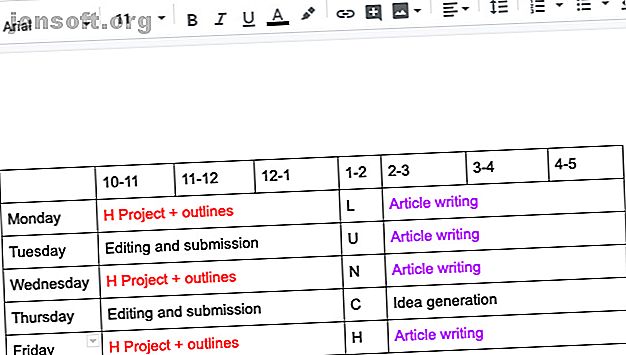 Hvorfor ikke slippe oppgaven din for en Google Drive-planlegger?  Disse online planleggerne laget med Google-verktøy beviser deres allsidighet.