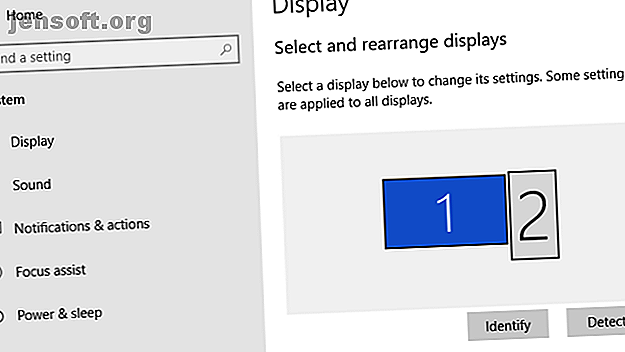 Windows 10 sélectionner et réorganiser plusieurs écrans