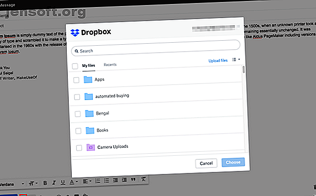 envoyer de gros fichiers avec dropbox