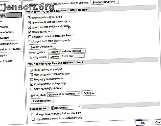 Hay muchas configuraciones predeterminadas de Microsoft Word que puede personalizar.  Aquí hay algunos importantes que pueden hacerlo más productivo.