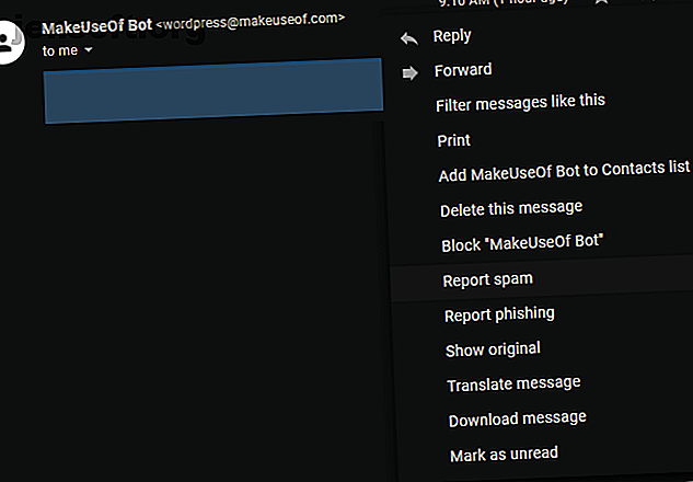 Får du for mange spam-e-poster?  Disse smarte Gmail-tipsene hjelper deg med å blokkere uønskede spam-e-poster fra å tilstoppe Gmail-innboksen.