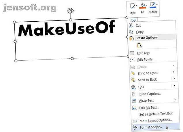Microsoft Office vous permet de créer un texte stylisé.  Voyons comment vous pouvez rapidement inverser ou refléter du texte en quelques étapes.