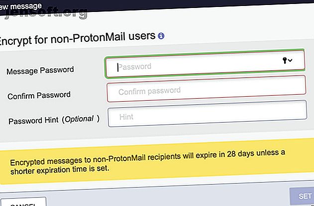 ProtonMail crypter le courrier électronique