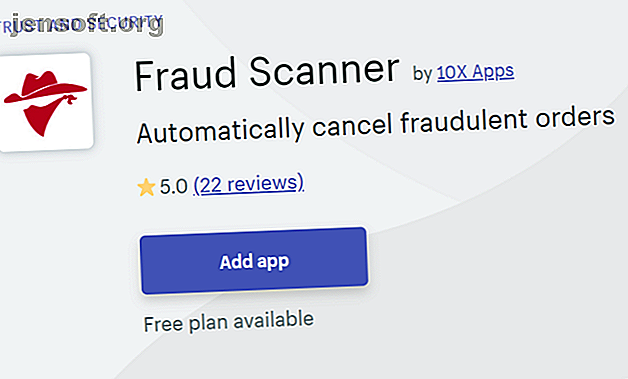 Scanner de fraude Shopify App Security