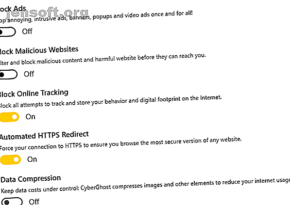 Bloquez les suiveurs et forcez les connexions HTTPS avec CyberGhost