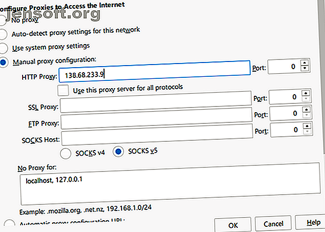 Comment utiliser une fausse adresse IP et se masquer en ligne cacher son adresse ip avec un proxy firefox