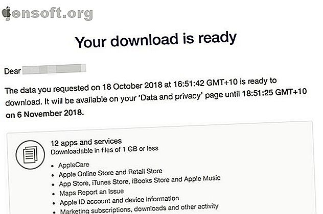 Apple Privacy Data Ready
