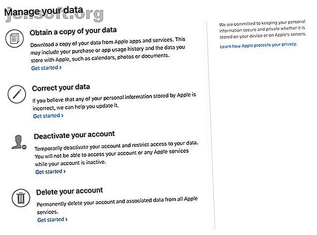 Apple facilita averiguar qué información almacena sobre sus actividades.  Aquí le mostramos cómo descargar datos personales de Apple.