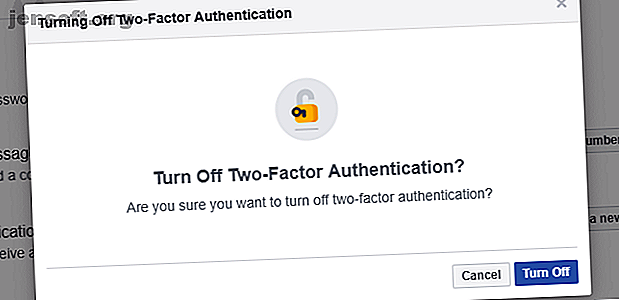 Désactivez l'authentification à deux facteurs de Facebook.