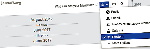 Facebook Qui peut voir votre liste d'amis?