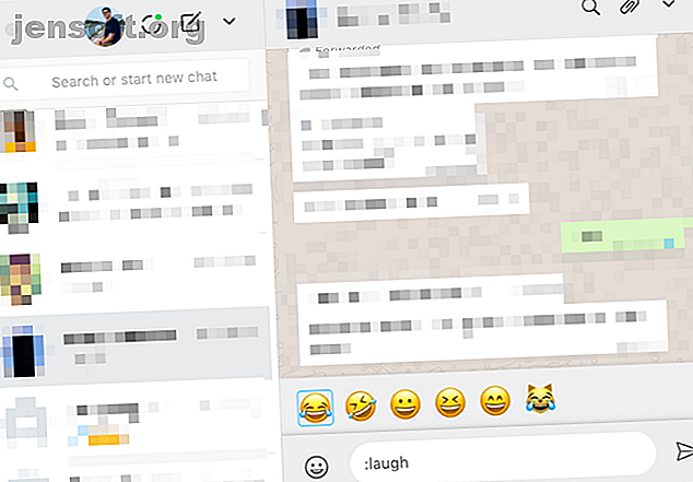 WhatsApp Desktop Emoji Autocomplete
