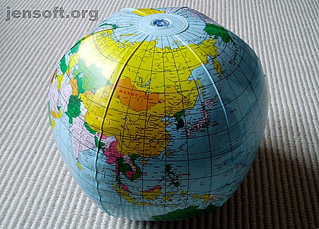globe gonflable