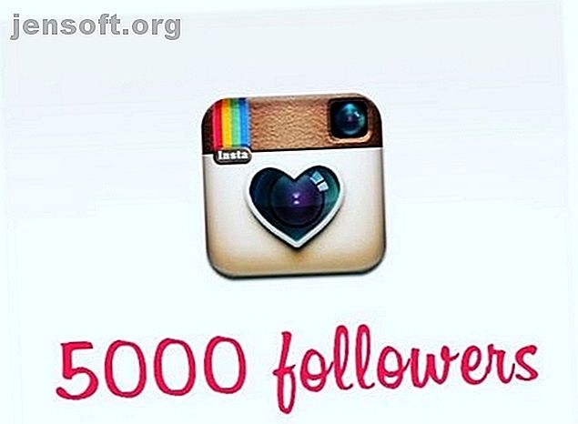 5000 adeptes sur Instagram