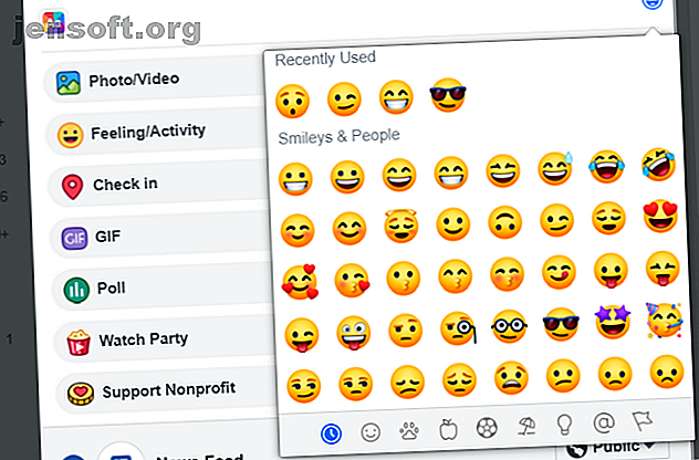 facebook emoji sont une sorte de symbole pour facebook