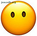 Emoticône Emoji sans voix