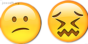 Emoticons Emoji confus