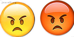 emoji en colère emoticon rouge