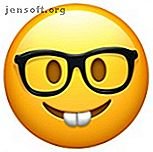 lunettes geek emoji emoticon