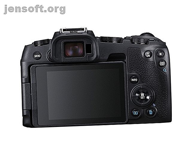Canon annonce une caméra EOS RP sans miroir à cadre plein