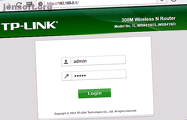 TP-Link Windows 10 routeur config admin login