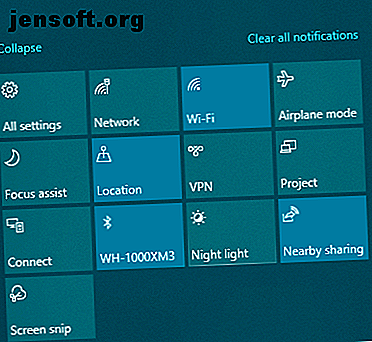 Mode avion Windows 10