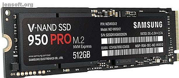 SSD Samsung 950 Pro M.2 avec NVMe équipé de V-NAND