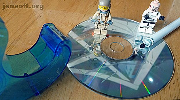 Réparer les trous dans les vieux CD et DVD