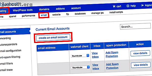 La nostra guida per iniziare con la webmail Bluehost ti guiderà attraverso la creazione di un indirizzo email e il collegamento a Gmail.