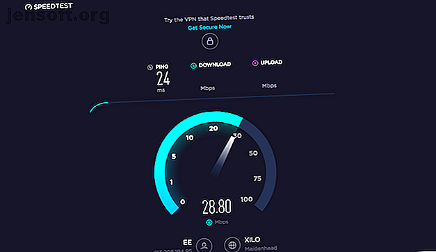 SpeedTest.net vitesse de téléchargement - test de vitesse wifi